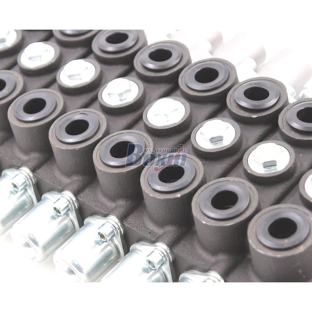 HSW50 Manual and Joystick 8 Spool Monoblock Directional Valve detail image